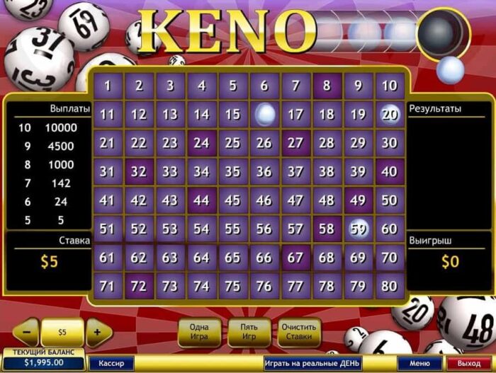 Hướng dẫn cách chơi Keno online tại những nhà cái trực tuyến